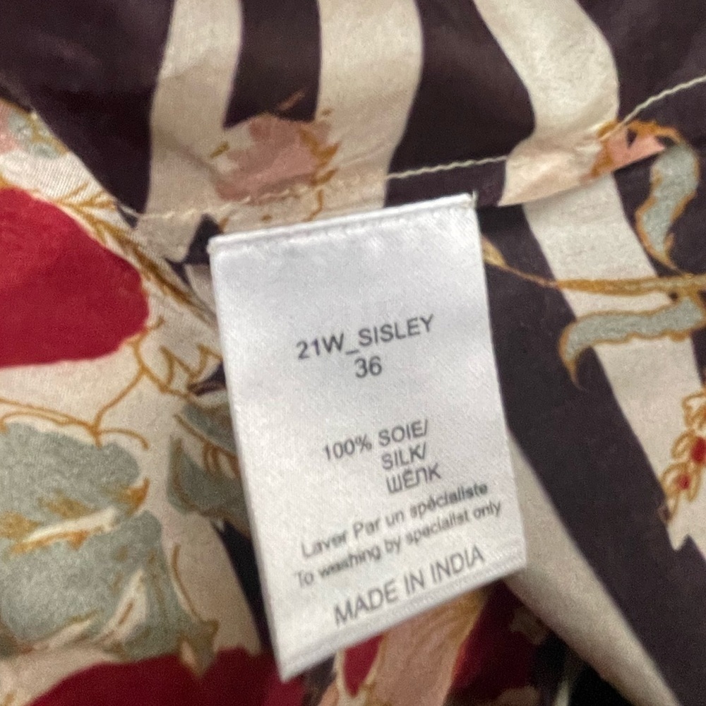 NWT Anthropologie silk blouse Sz s - Picture 2 of 12